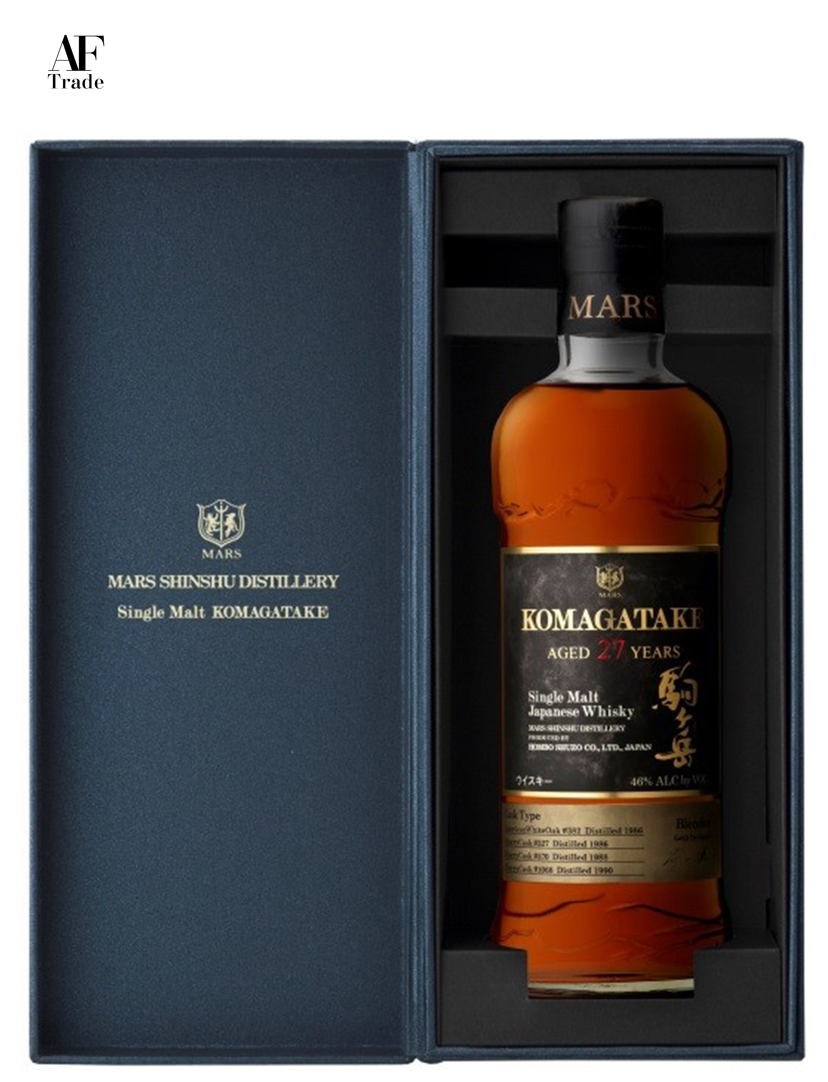 MARS 駒ヶ岳 27 Years Single Malt Whisky Mars Komagatake 27 Years Single Malt Japanese Whisky – AFTrade-shop