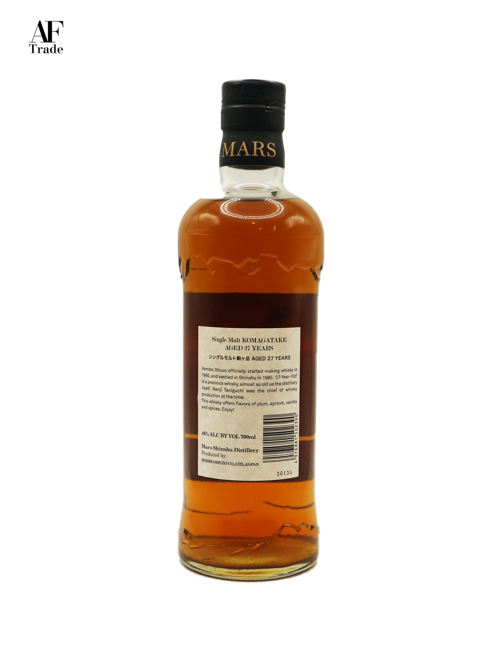 未開栓 駒ケ岳 27年 Single Malt 46％ シングルモルト駒ヶ岳 AGED 27