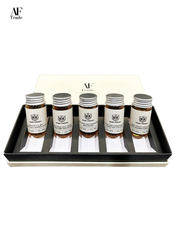 MARS WHISKY TASTING SET (30ml x 5 BOTTLES)