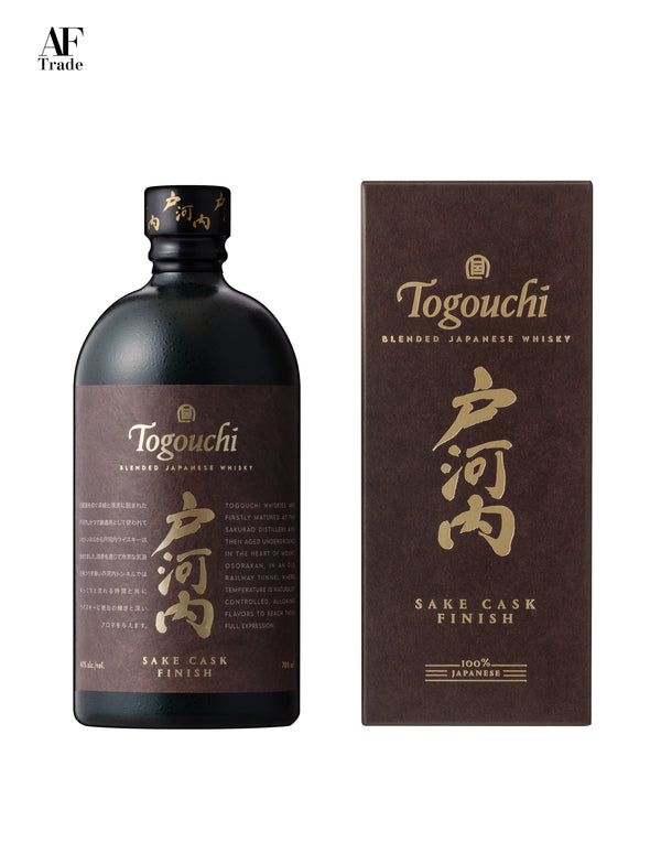 Togouchi Japanese Blended Whisky Sake Cask Finish New Alc 40% 700ml