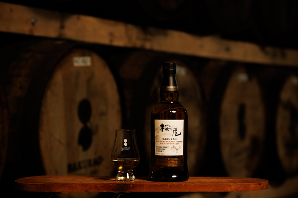 Single Malt Japanese Whisky SAKURAO SAUTERNES CASK FINISH LIGHTLY PEATED STILLMAN'SELECTION