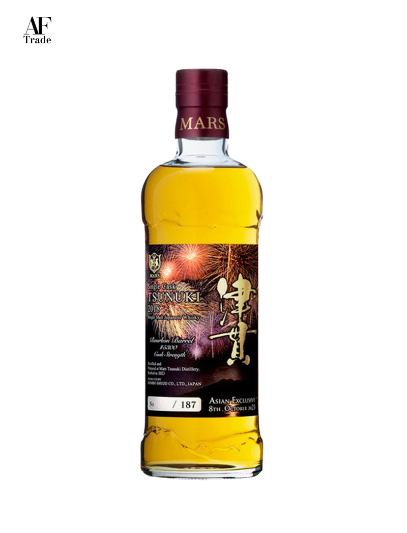 MARS WHISKY Single Cask TSUNUKI Asian Exclusive 8th 2018 Bourbon Barrel ＃5300