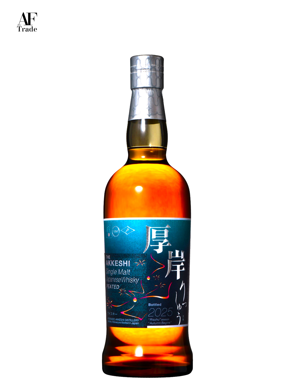 AKKESHI(厚岸) Single Malt Whisky 甘露 700ml Akkeshi Distillery Hakuro Glistening White Dew Whisky 厚岸 $289