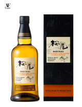 Single Malt Japanese Whisky SAKURAO SAUTERNES CASK FINISH LIGHTLY PEATED STILLMAN'SELECTION