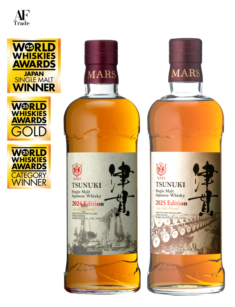 【BUNDLE SET】Mars Single Malt TSUNUKI LIMITED EDITION 2024/2025