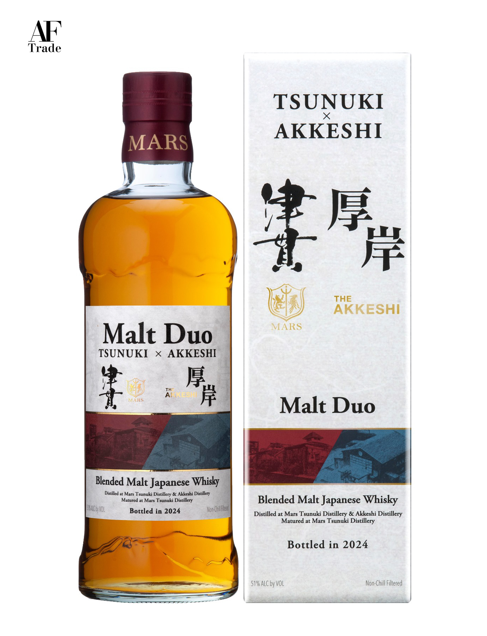 ウイスキー MARS WHISKY Malt Duo TSUNUKI AKKESHI MARS WHISKY Malt Duo TSUNUKI × AKKESHI - LIMITED RELEASE – AFTrade