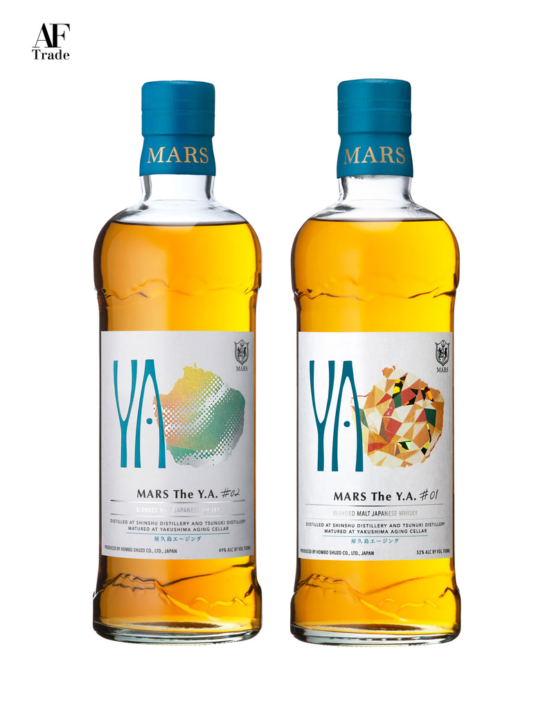 【BUNDLE SET】Blended Malt Japanese Whisky Mars The Y.A. #02 / Blended Malt Japanese Whisky Mars The Y.A. #01