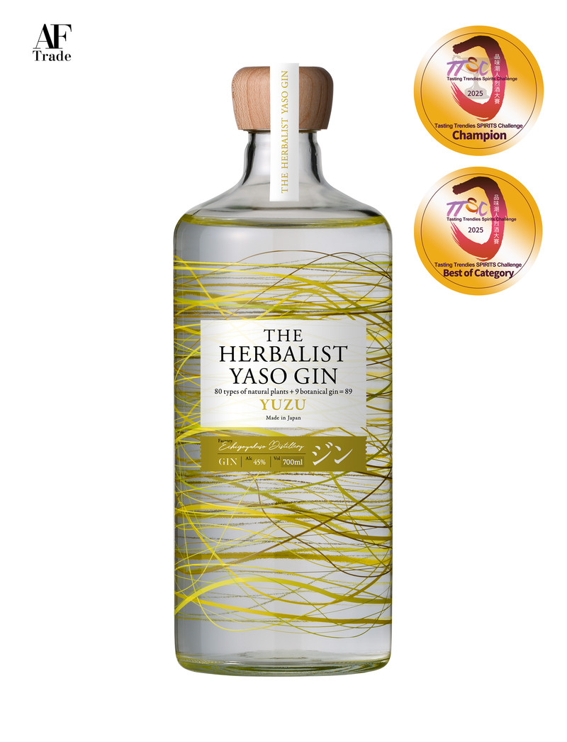 The Herbalist Yaso Gin Yuzu Alc 45% 700ml