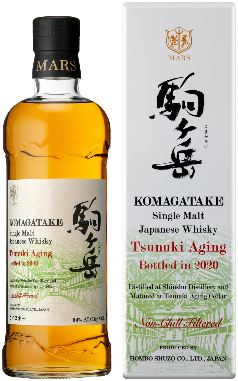 Mars Single Malt Komagatake Tsunuki Aging Bottled in 2020