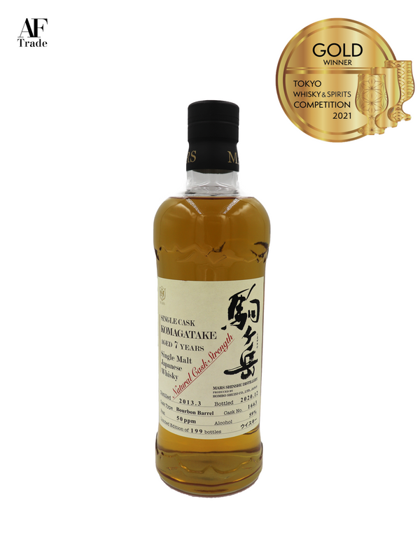 Mars Single Cask Komagatake 2013 No.1663 AGED 7 YEARS