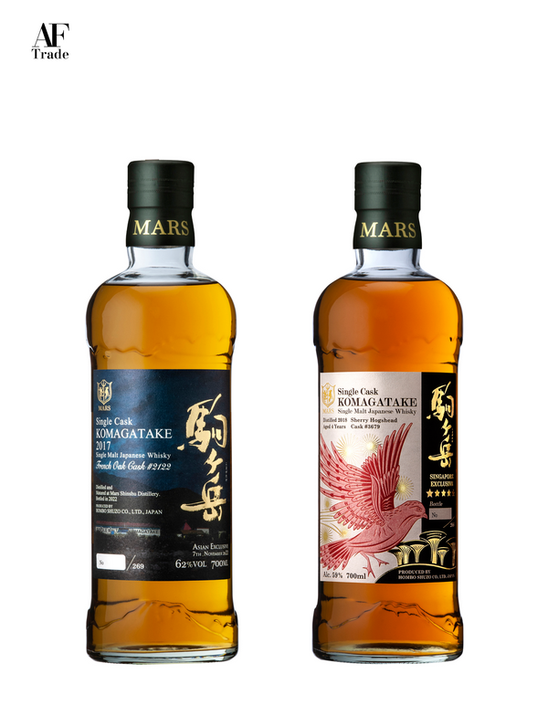 Mars Single Cask KOMAGATAKE #2122 & #3679 Bundle Set