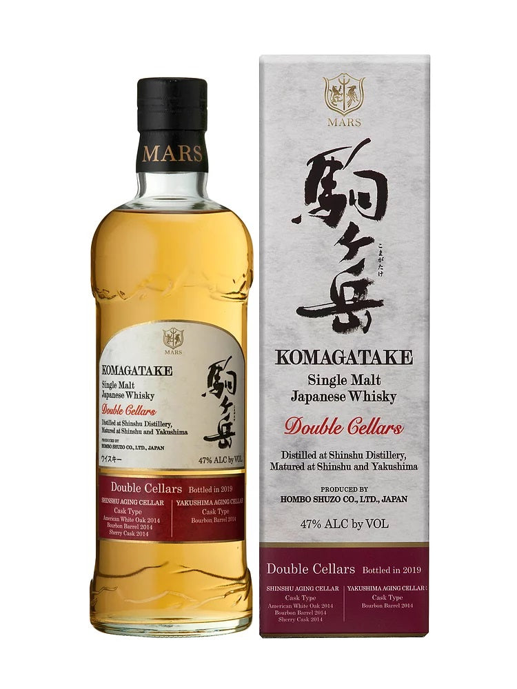 Mars Single Malt Komagatake Double Cellars Bottled in 2019