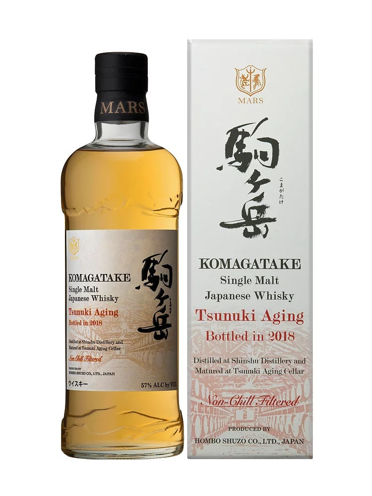 Mars Single Malt Komagatake Tsunuki Aging Bottled in 2018