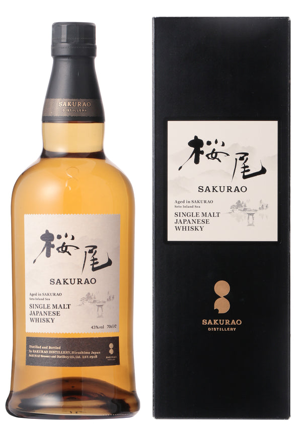 SAKURAO Single Malt Japanese Whisky 700ml