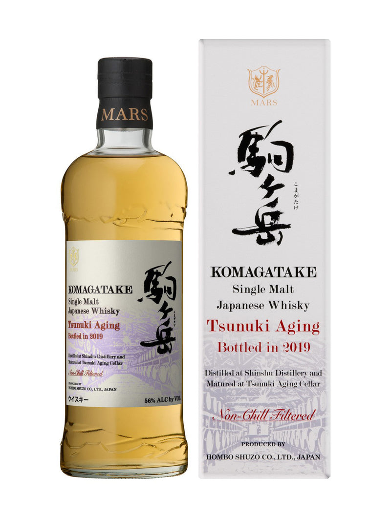 Mars Single Malt Komagatake Tsunuki Aging Bottled in 2019