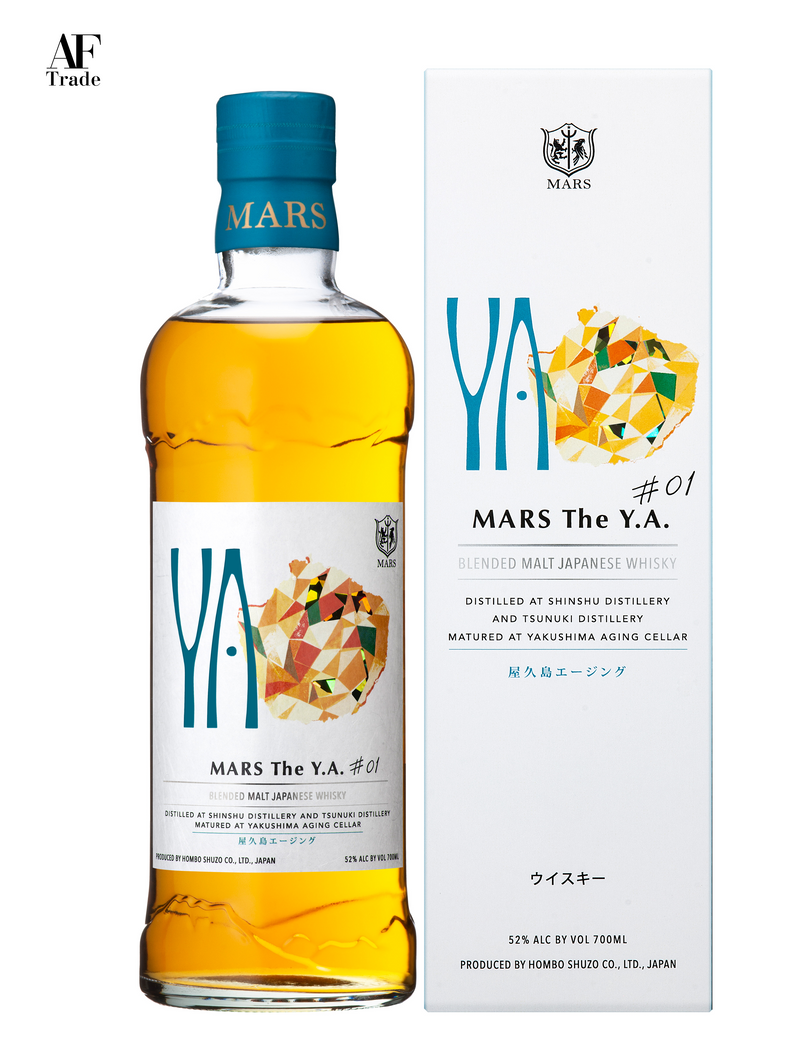 Blended Malt Japanese Whisky Mars The Y.A. #01(with box)