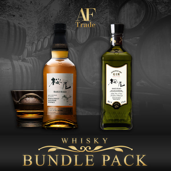 Whisky Bundle Pack : THE FIRST SAKURO + SAKURAO GIN ORIGINAL